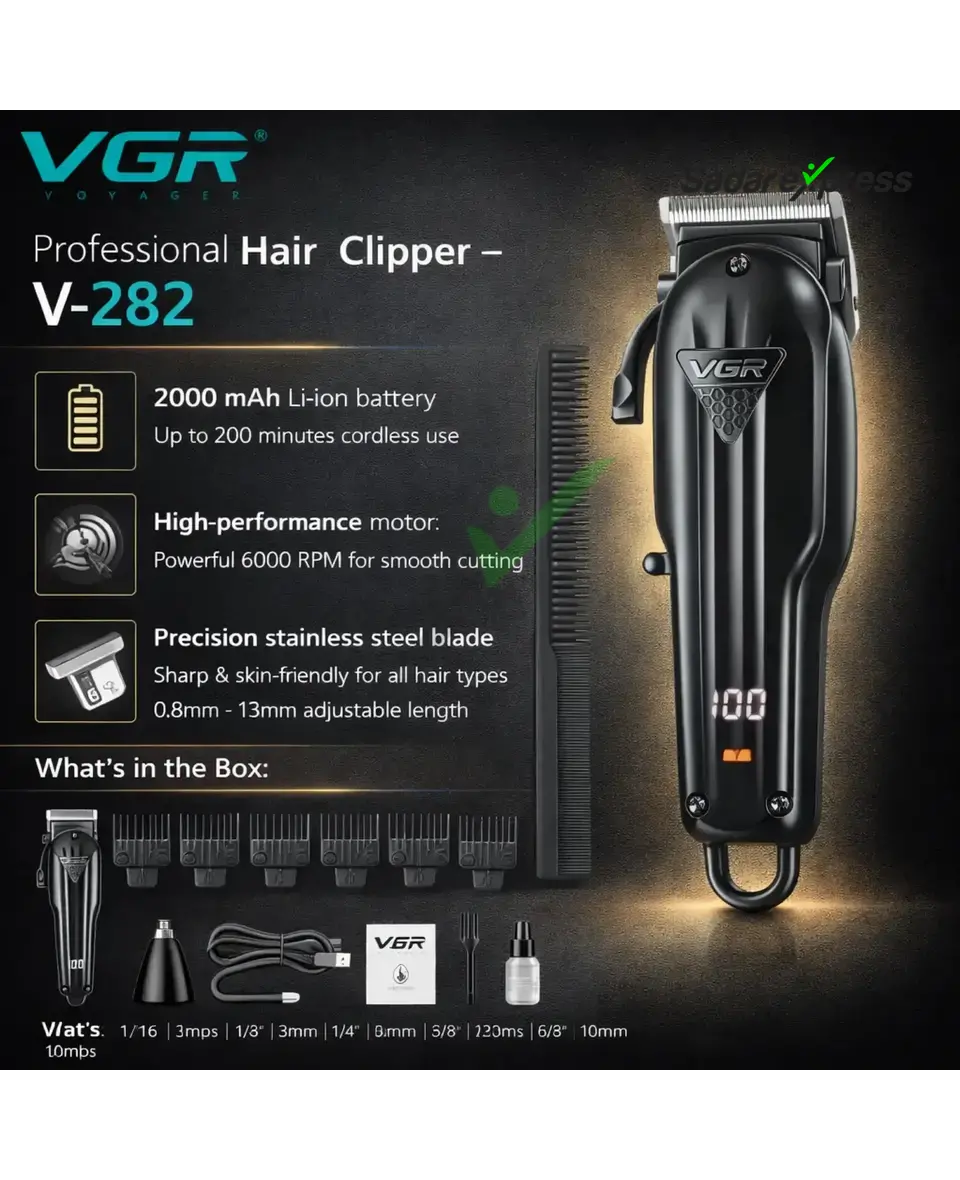 VGR Grooming Products