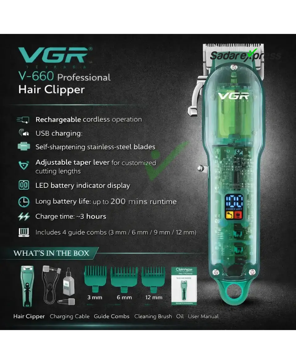 VGR Hair Trimmer