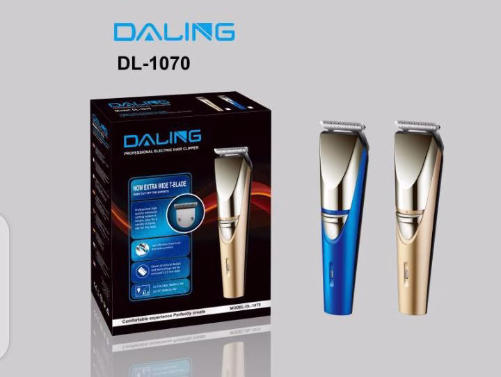 DALING-DL1070 Professional Rechargeable Electric Hair Clipper Trimmer Cutter Shaver Clipper