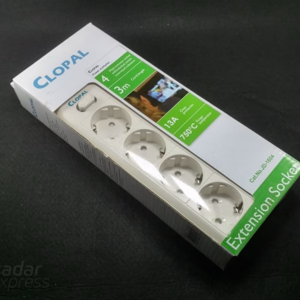 Clopal 4 CP1604 socket multi plug extension with high quality
