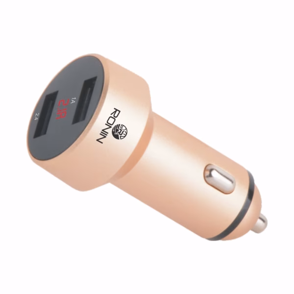 Home Full Width 22 Ronin R-611 Voltage Detector Car Charger 2.1A With best quality