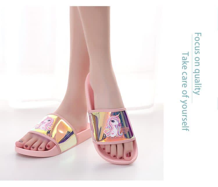 Unicorn Rubber slipper for girls 2 Unicorn Rubber slipper for girls