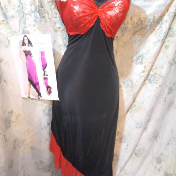 Sexy dual color bridal night suit sexy night panty