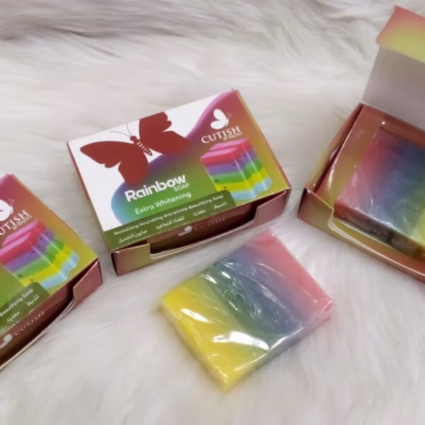 Cutish Rainbow Soap with Premium Quality