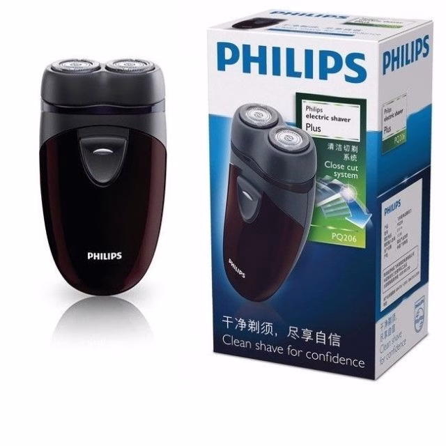 Philips PQ206 Electric shaver Battery powered Convenient to carry /GENUINE 1 Philips PQ206 Electric shaver Battery powered Convenient to carry /GENUINE